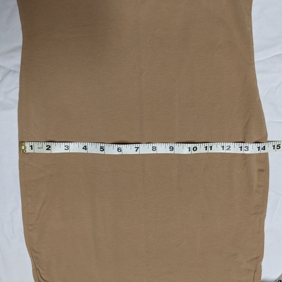 Shein Nude Bodycon Mini Dress - Picture 5 of 7